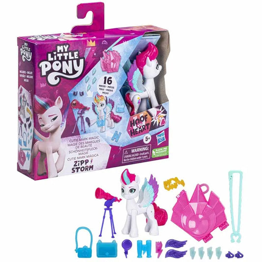 Hasbro Original My Little Pony  Zipp Storm 7,5 Cm Grote Hoof To Heart Pony